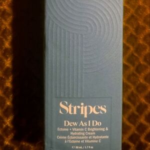 STRIPES Dew As I Do Ectoine + Vitamin C Brightening Hydrating Cream NIB SEALED